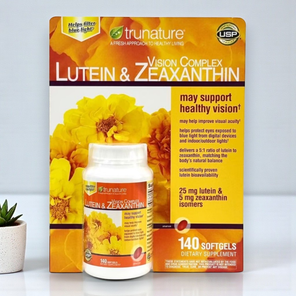 Trunature Lutein & Zeaxanthin vision complex 140 ซอฟเจล บำรุงสายตาสกัดจากดอกดาวเรือง