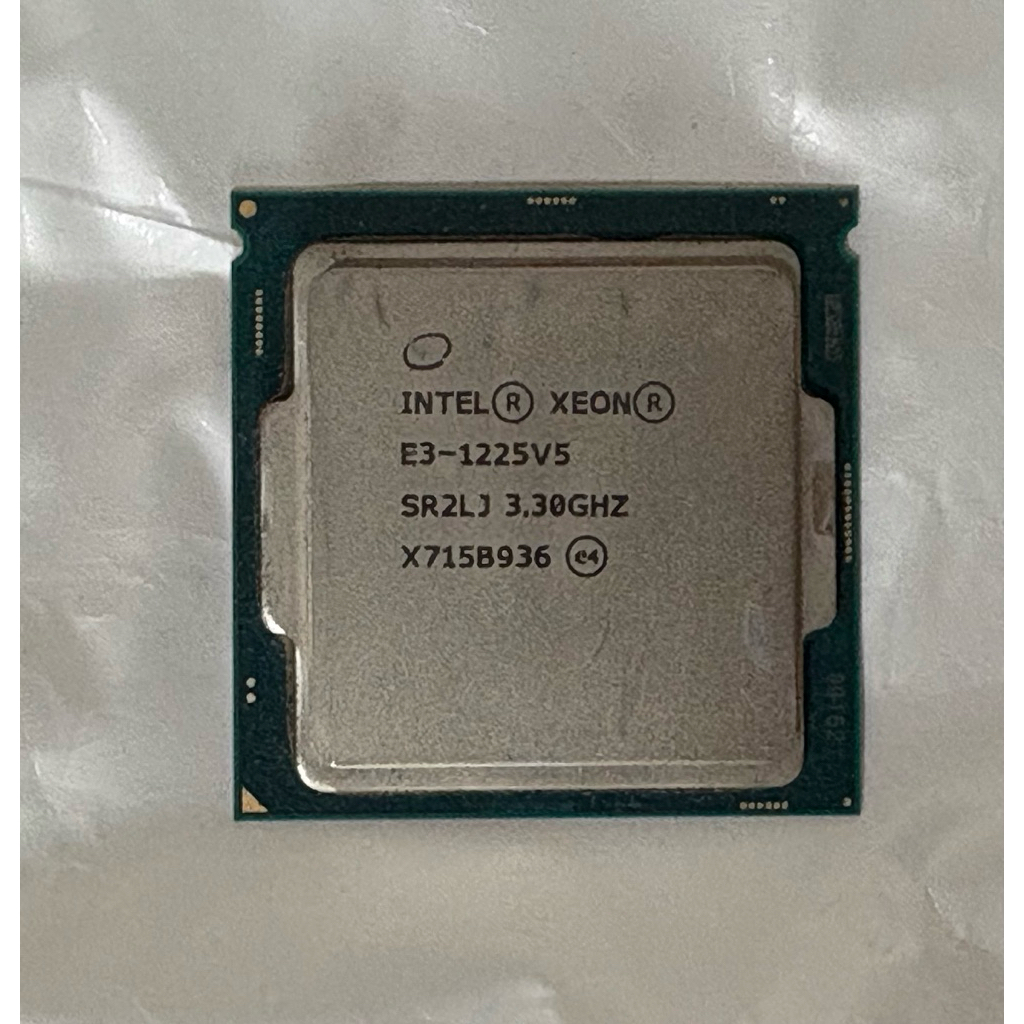 INTEL XEON E3 1225 V5
