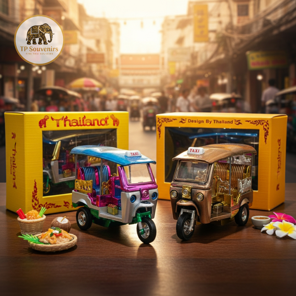 รถตุ๊กๆ โมเดลรถตุ๊กๆ รถตุ๊กๆไทย tuktuk thai ของขวัญ ของฝาก ของที่ระลึก
