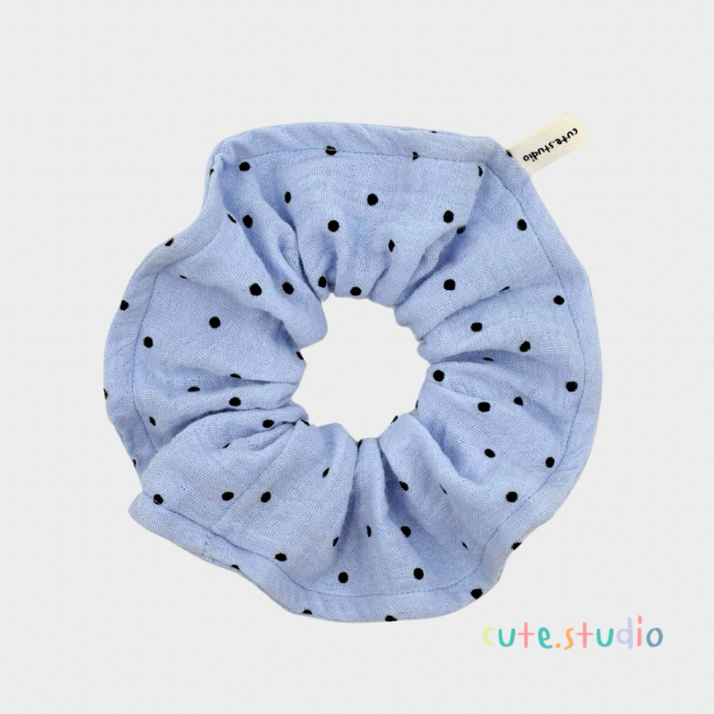 cute.studio • korean double gauze ยางมัดผม ผ้าดับเบิ้ลก๊อซ
