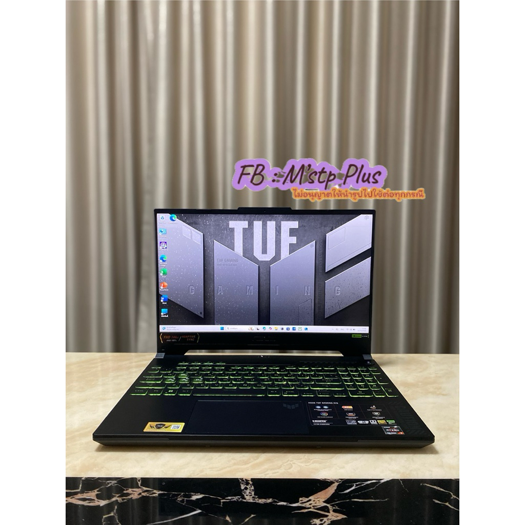 Asus TUF Gaming A15 FA507NUR-LP037W RTX4050 6GB 140W/CPU Ryzen7-7435HS/RAM 16GB DDR5/SSD512GB/15.6"F