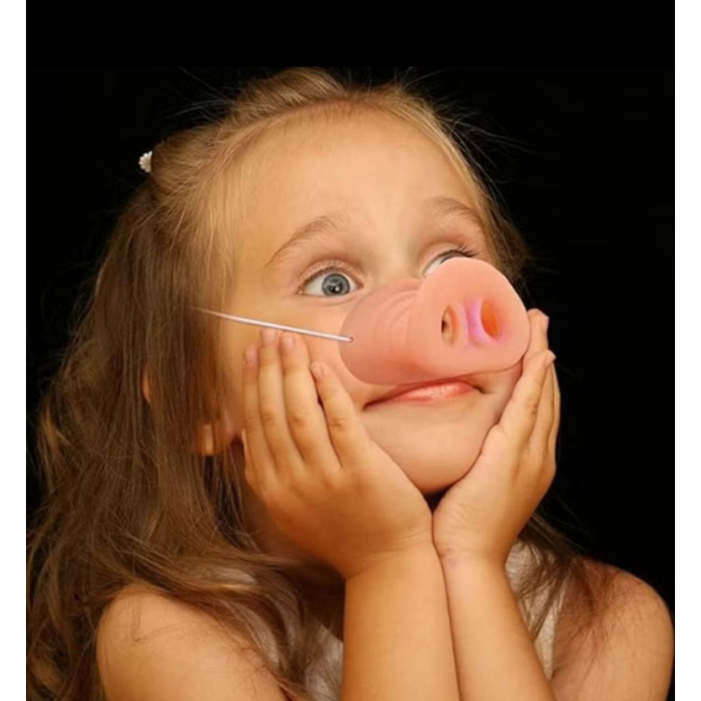 จมูกหมูอู๊ดๆยางนิ่มตลกพร้อมส่งไวจากไทยทุกวัน