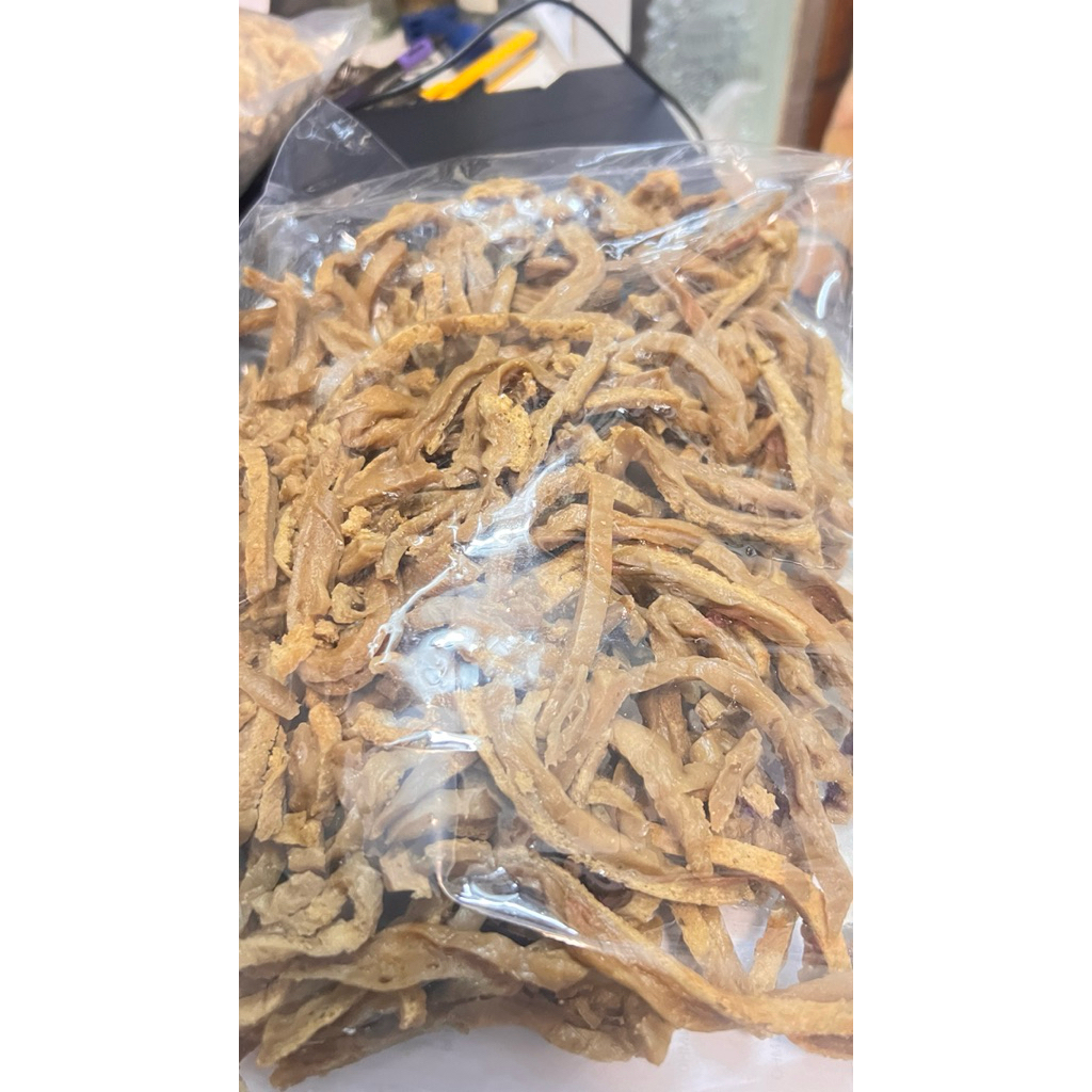 กากหมูไร้มันเจ 500กรัม อาหารเจ