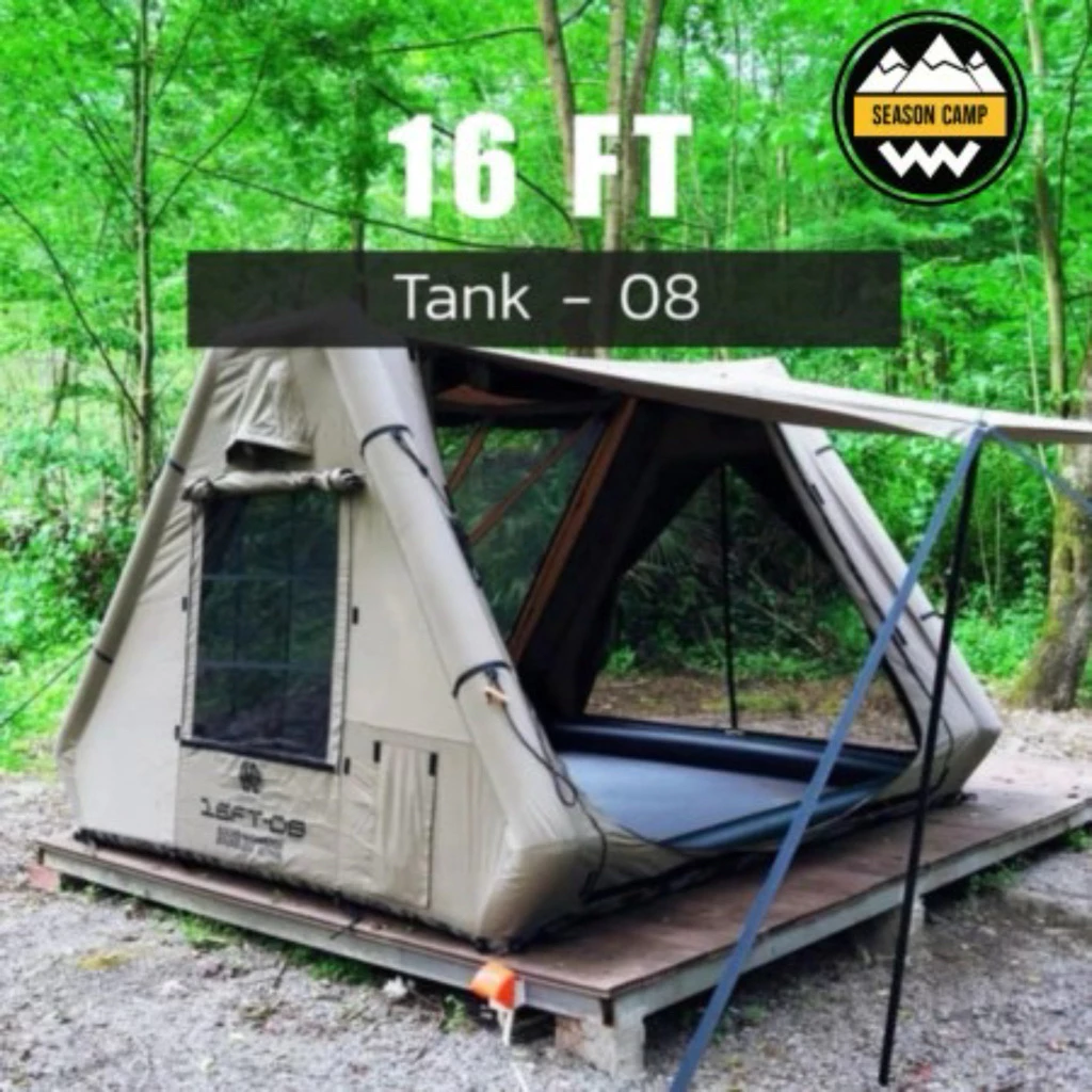 เต็นท์เสาลม Tank 08 ขนาด 1-2 คน