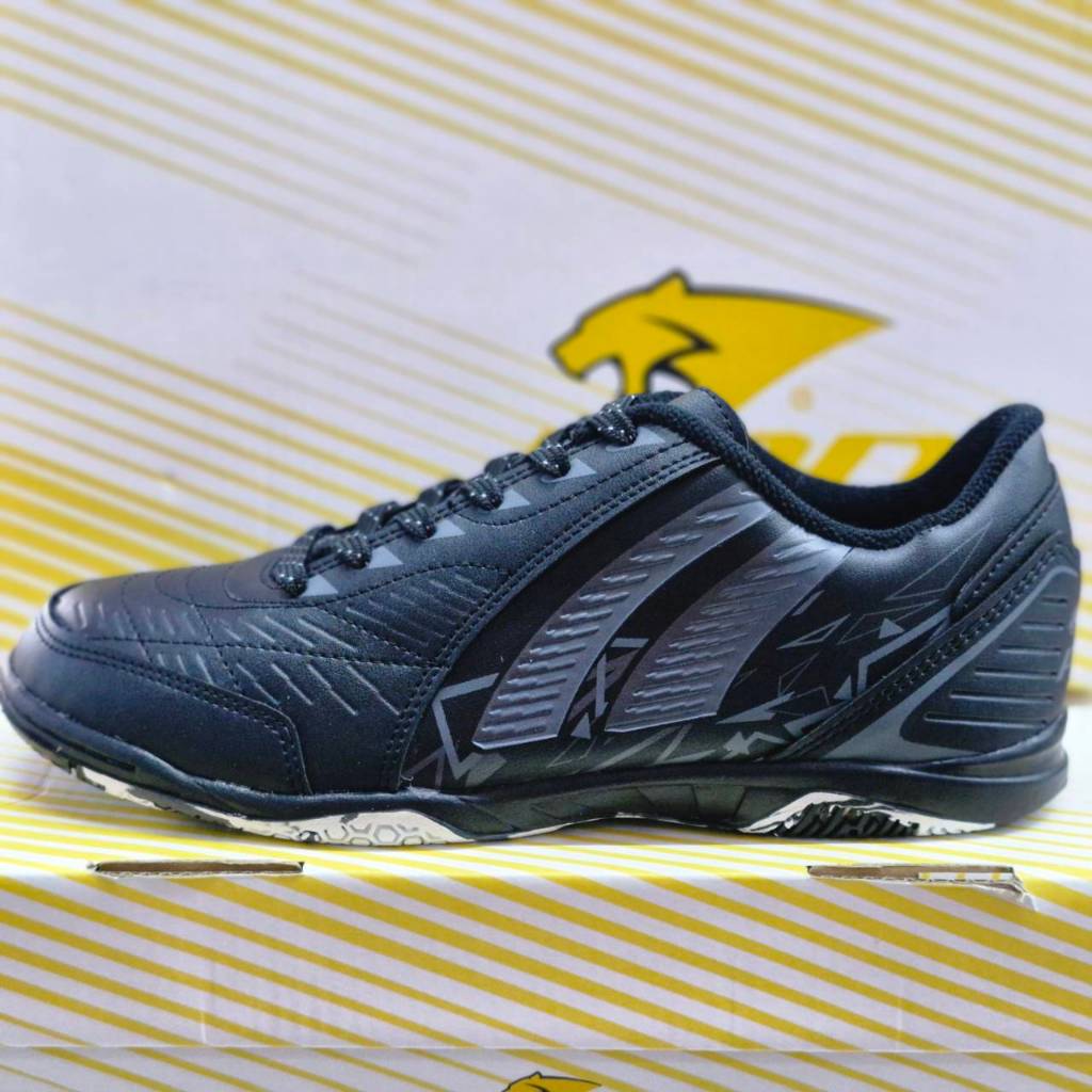 รองเท้าฟุตซอล แพน [PAN] PF14NB รุ่น NITRO สีAA (ดำ/ดำ) 2025 [ลิขสิทธิ์แท้]   ไซส์ 32-45 #พร้อมส่ง