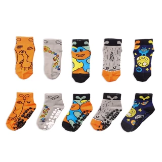 Little Designer Limited Edition Anti-Slip Sock (ครบ30ลาย) ถุงเท้ากันลื่นรุ่นพิเศษดีไซน์โดยนักออกแบบรุ่นจิ๋ว (1ข้าง)