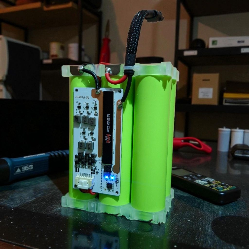 แบตเตอรี่ลำโพง 6S🔋แบตเตอรี่ LiFePO4 32140 3.2V 15A BMA20-30Aมีบาล้านซ์อัตโนมัติ