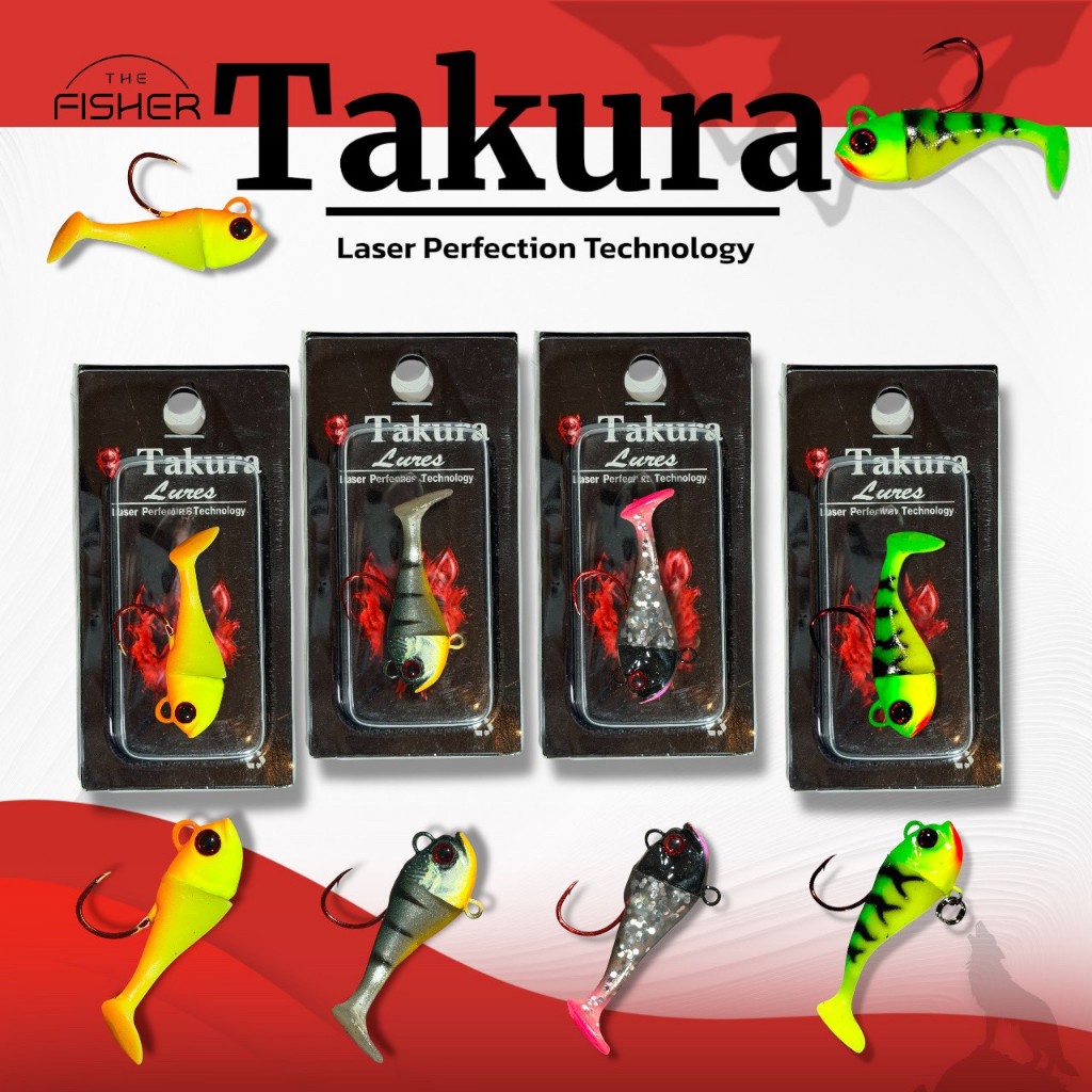 A12 TAKURA พร้อม (หัวจิ๊ก) ขนาด 1.5 นิ้ว และ 2 นิ้ว
