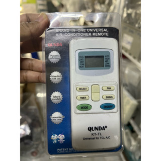 รีโมทแอร์ TCL Universal TCL QUNDA KT-TL