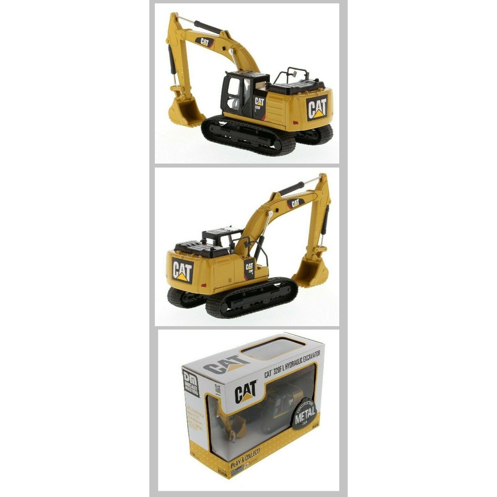MODEL แม็คโคร CAT 1:64 Cat 320F L Hydraulic Excavator 85690 สเกล 1/64 ของสะสม
