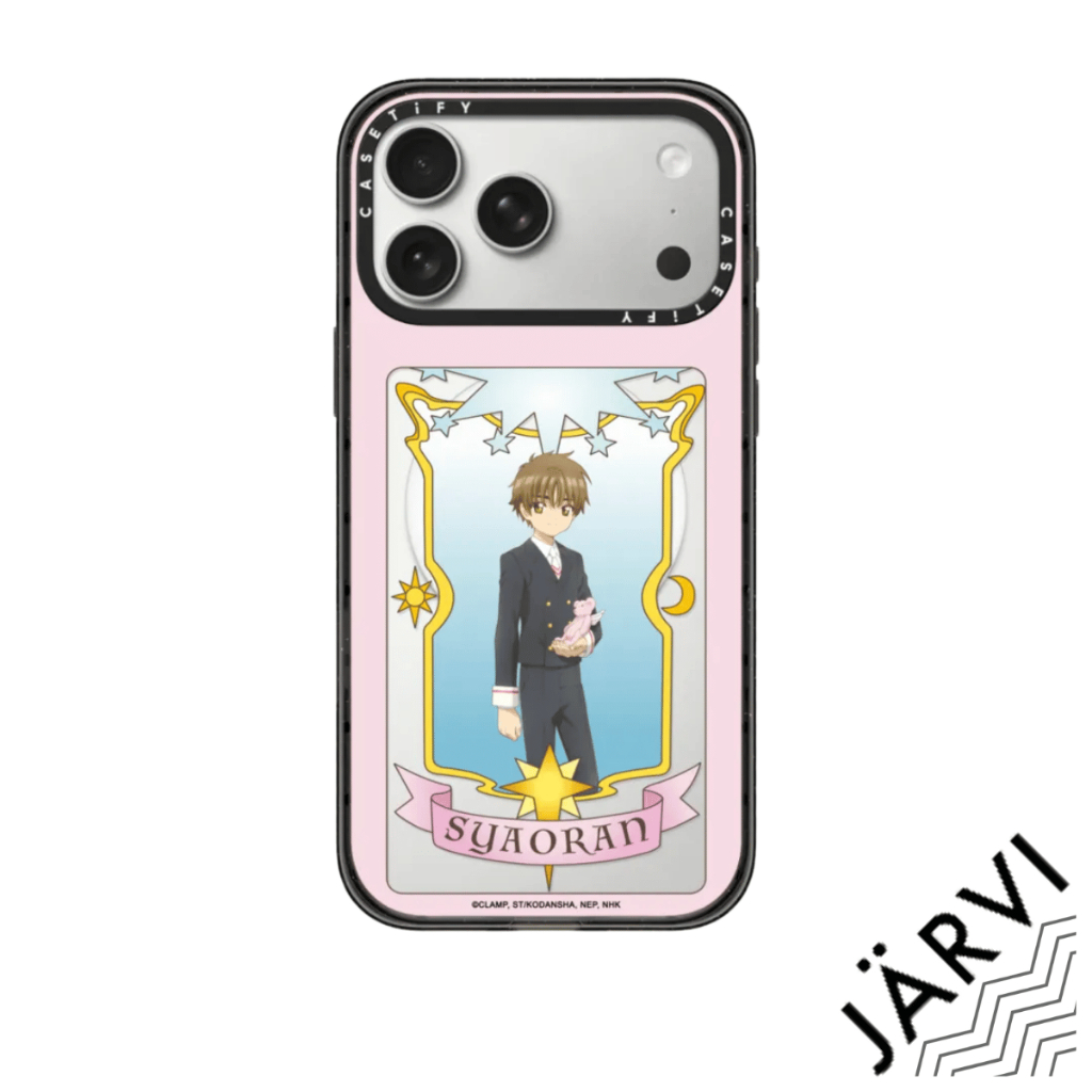 [ส่งด่วน/พร้อมส่ง] CASETiFY | Syaoran Clear Card Case [Cardcaptor Sakura] #For iPhone Samsung #แท้