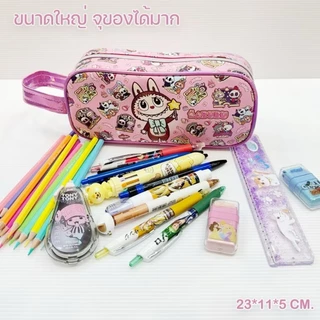 ใหม่พร้อมส่ง!!กระเป๋าดินสอทรงสี่เหลี่ยมลายการ์ตูนลิขสิทธิ์ ลายการ์ตูนฮิต คุณภาพดี Cartoon Pencil case