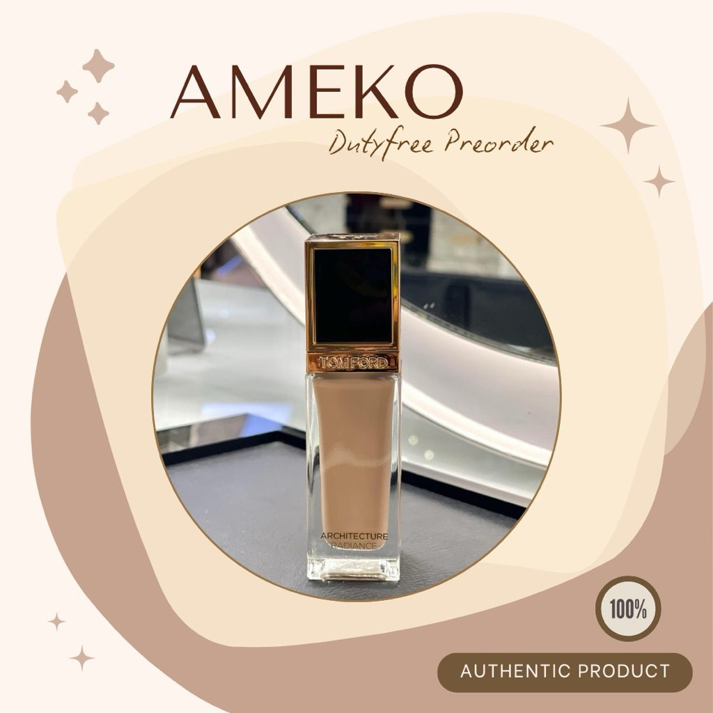 TOM FORD 🇯🇵: รองพื้นโกลว Architecture Radiance Hydrating Foundation Broad Spectrum SPF 50+