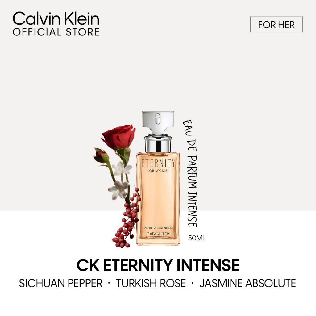 Calvin Klein Eternity For Women Eau De Parfum Intense 50ml l 100ml - EDP For Her (Female Perfume)