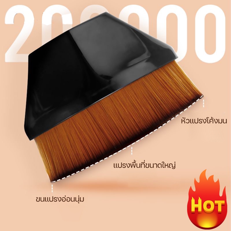 【SALE】แปรงรองพื้นแบบมีกล่อง | เกลี่ยไร้รอยต่อ พกพาสะดวก | แปรงวิเศษสำหรับฟาวเดชั่นและคอนซีลเลอร์ |