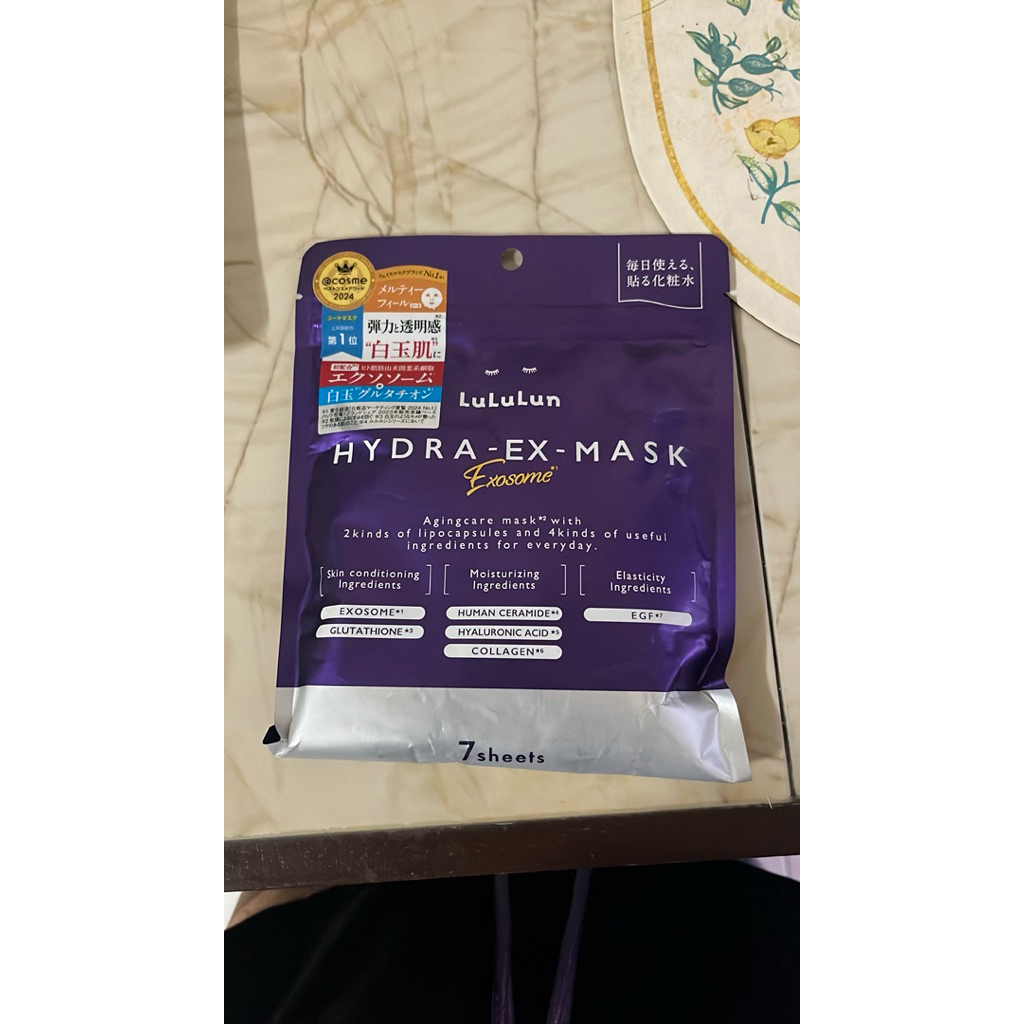 Lululun mask Hydra Ex exosome