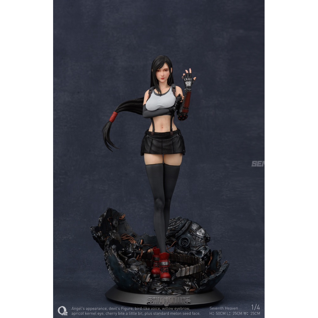 Resin Cloud Strife FFVII - Tifa by Neo x O2 Studio