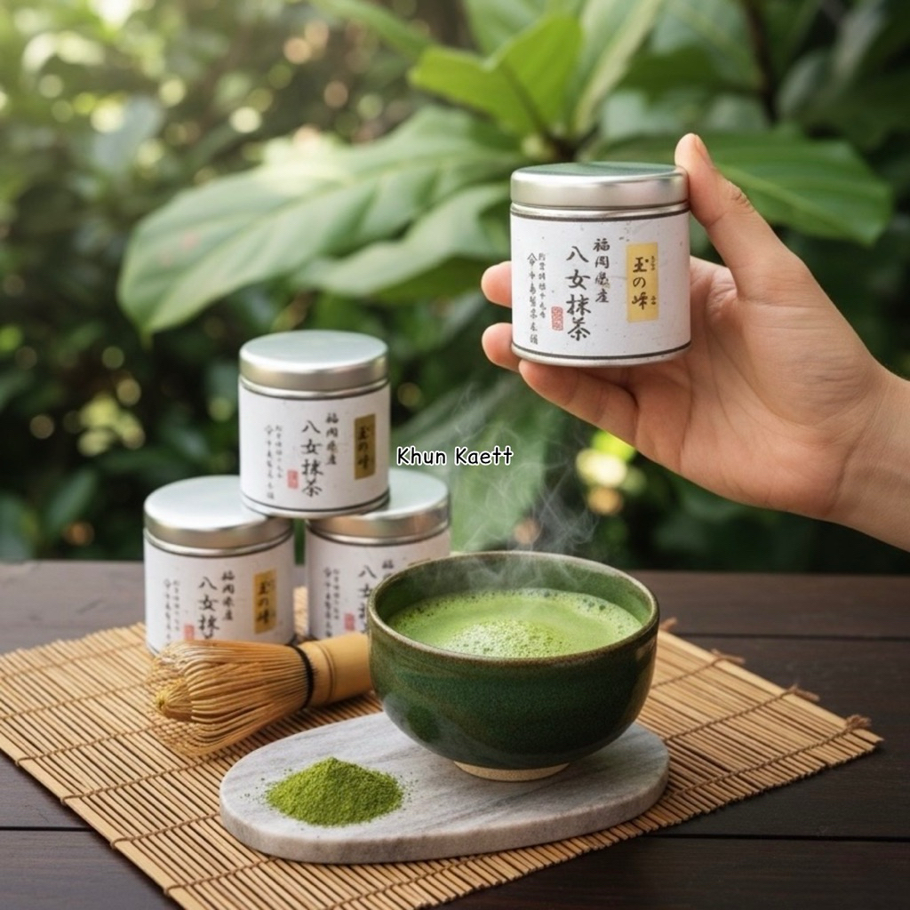 [พร้อมส่ง] มัทฉะ จากบ้าน Nakashima Seicha Okumidori, Tama no mine, Ootomobe