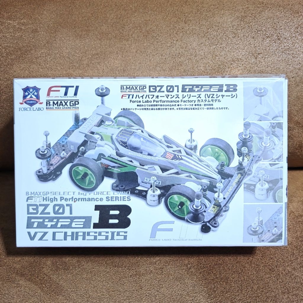 ทามิย่า💯 TAMIYA B-MAX GP SELECT by FORCE LABO FTI High Performance Series BZ01 Type B VZ Chassis Min
