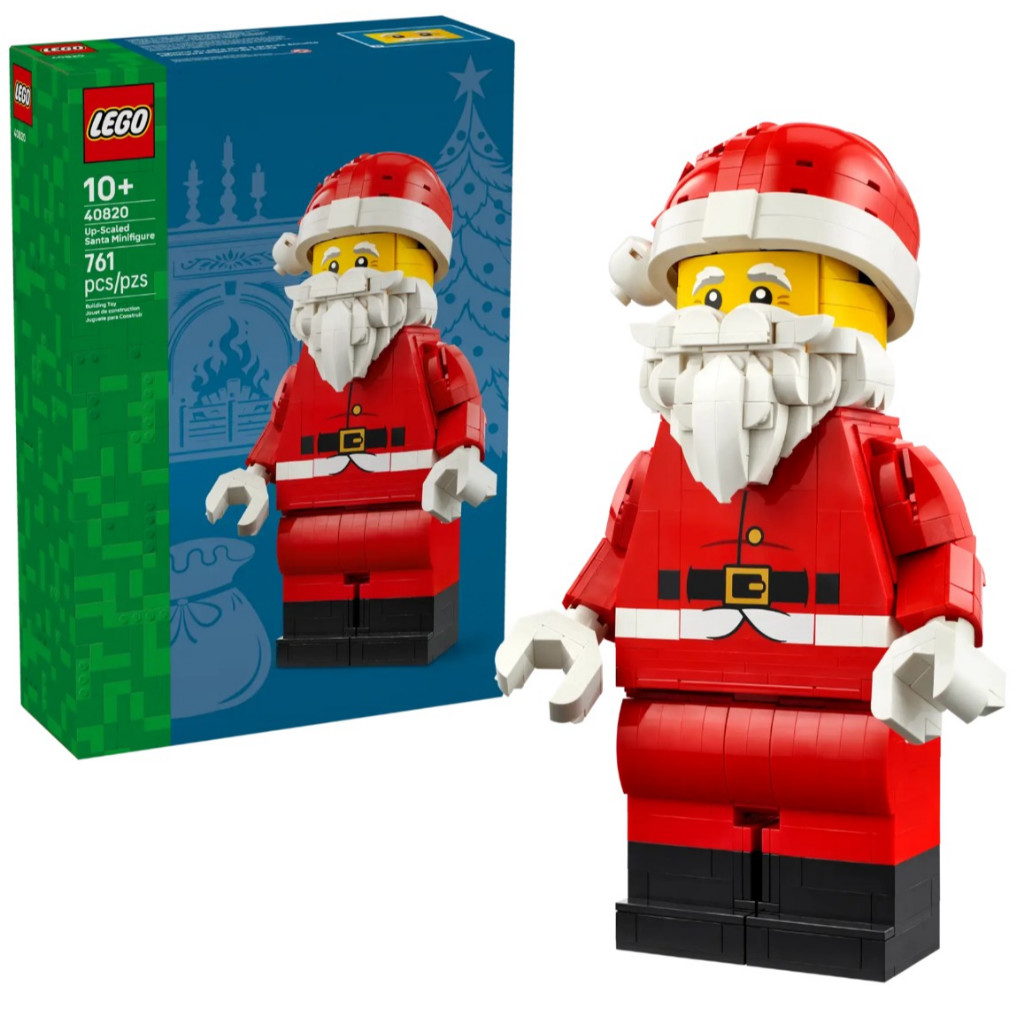 LEGO Up-Scaled Santa Minifigure 40820