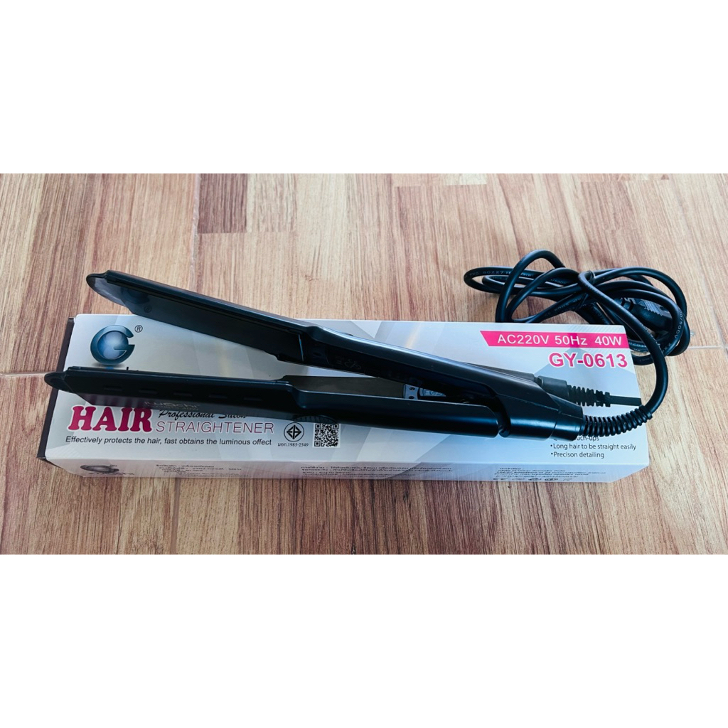 (สินค้ามือสอง พร้อมส่ง)‼️ที่หนีบผม IWACHI แท้ หนีบผม 40W GY-0613 ปรับระดับอุณหภูมิร้อน 5 ระดับ สภาพด