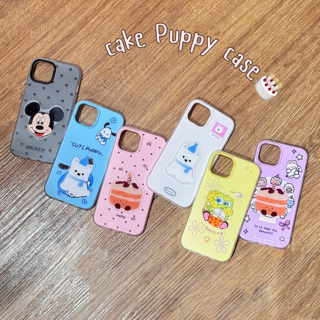 เคส cake puppy ลายการ์ตูน realme - C61 C63 C71 C75 C75X Note60 Note60x