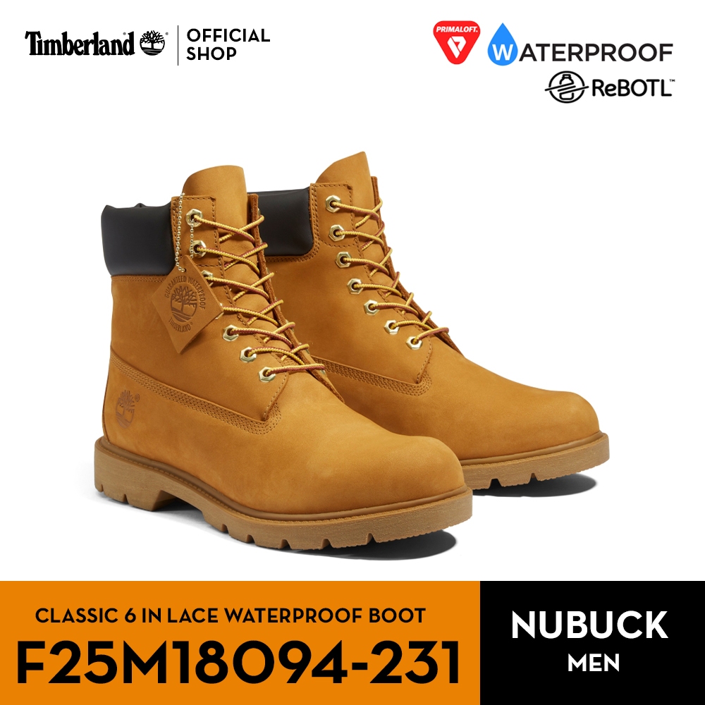 Timberland® CLASSIC 6" Waterproof Boot รองเท้าบูทผู้ชาย (F25M18094)