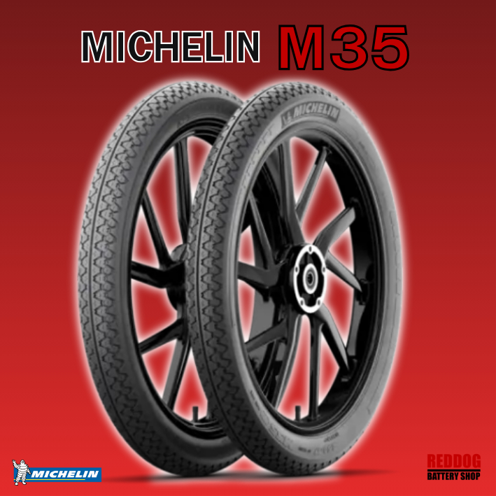 ยางนอกมิชลิน MICHELIN M35 สำหรับมอเตอร์ไซค์ ขอบ 17 TT