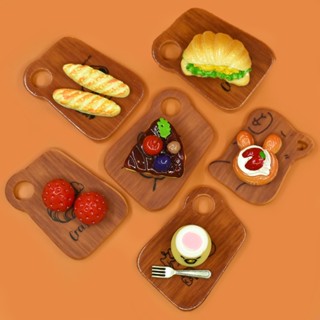 ่j540 ถาดขนม เขียงจำลองของจิ๋วแพ็คละ 10 ชิ้น