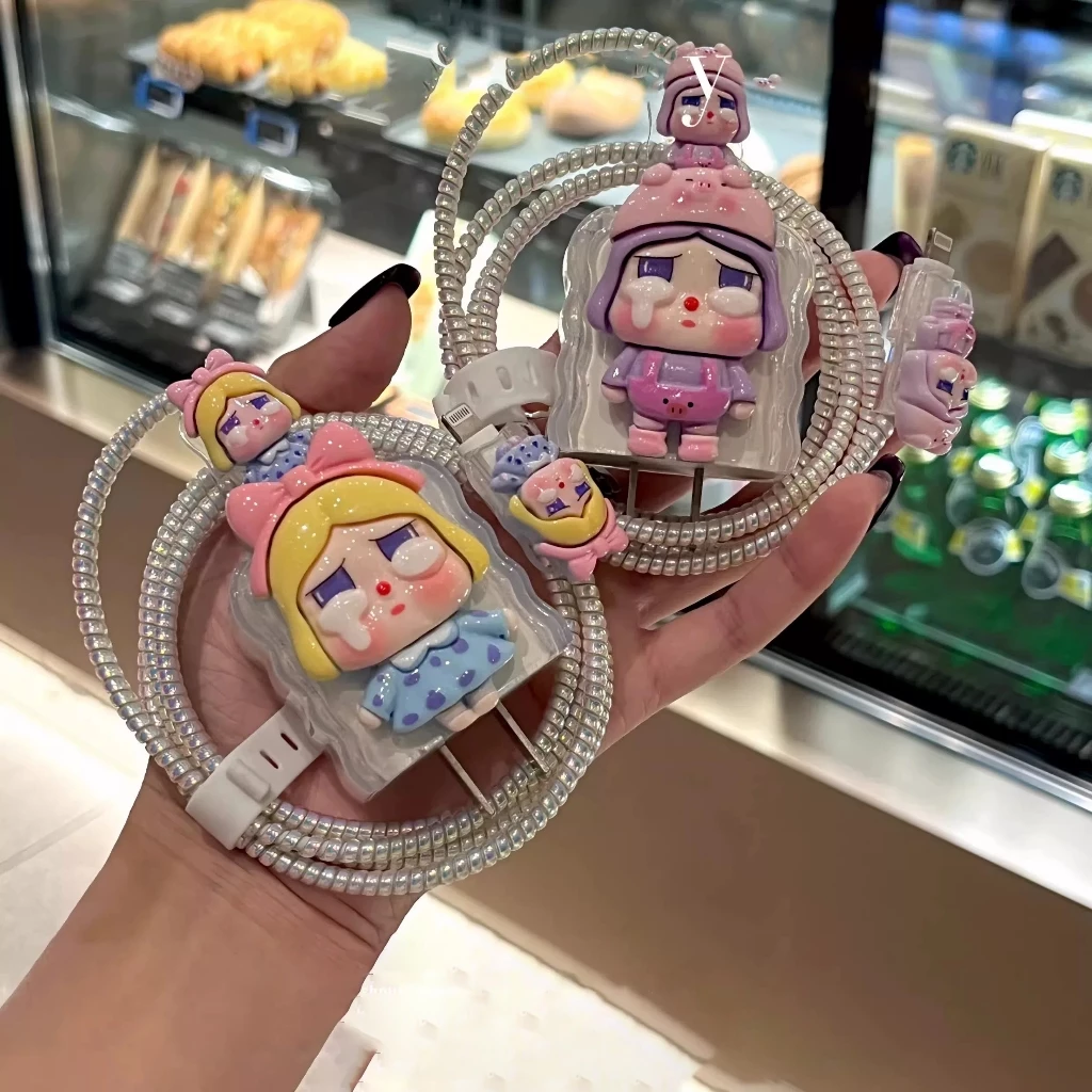 Cable Bite เคสสายชาร์จ Apple 18W/20W ลายการ์ตูน 5ชิ้น/ชุด thumbnail 10
