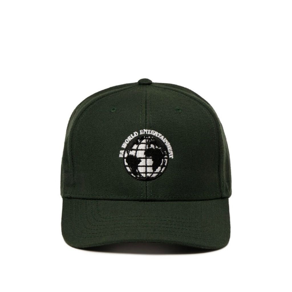 Fucking awesome world 6-panel hat