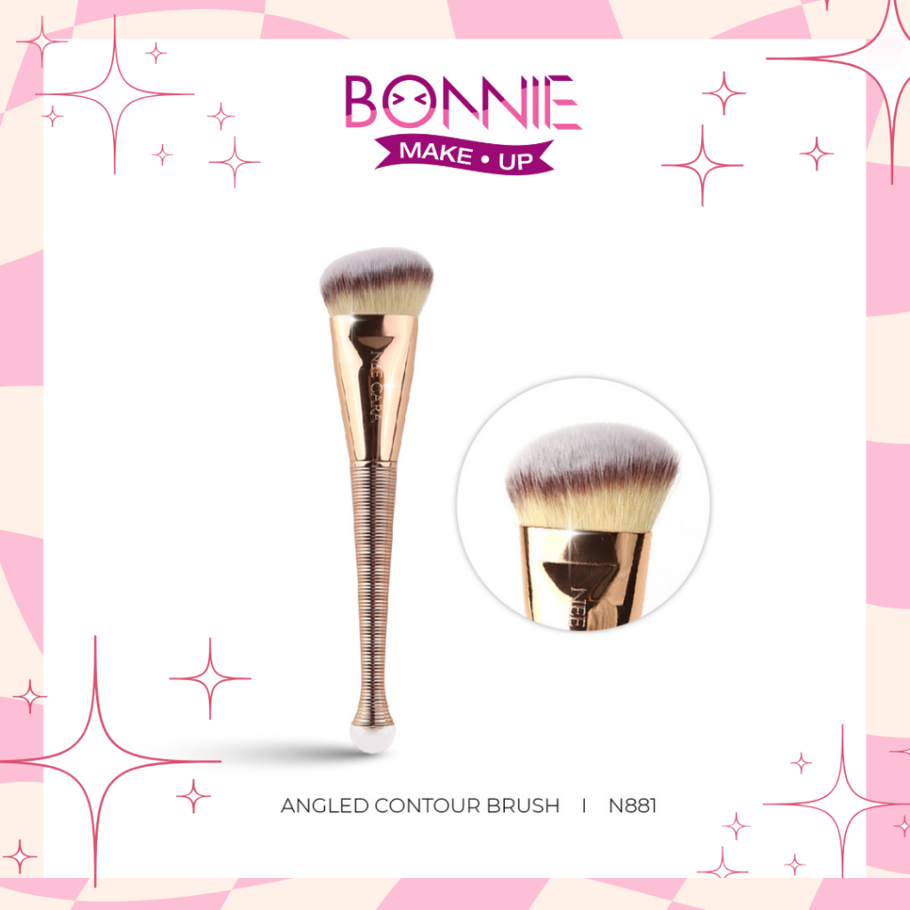 นีคาร่า N881 แปรงแต่งหน้า แปรงลงคอนทัวร์ ของแท้100% NEE CARA ANGLED CONTOUR BRUSH