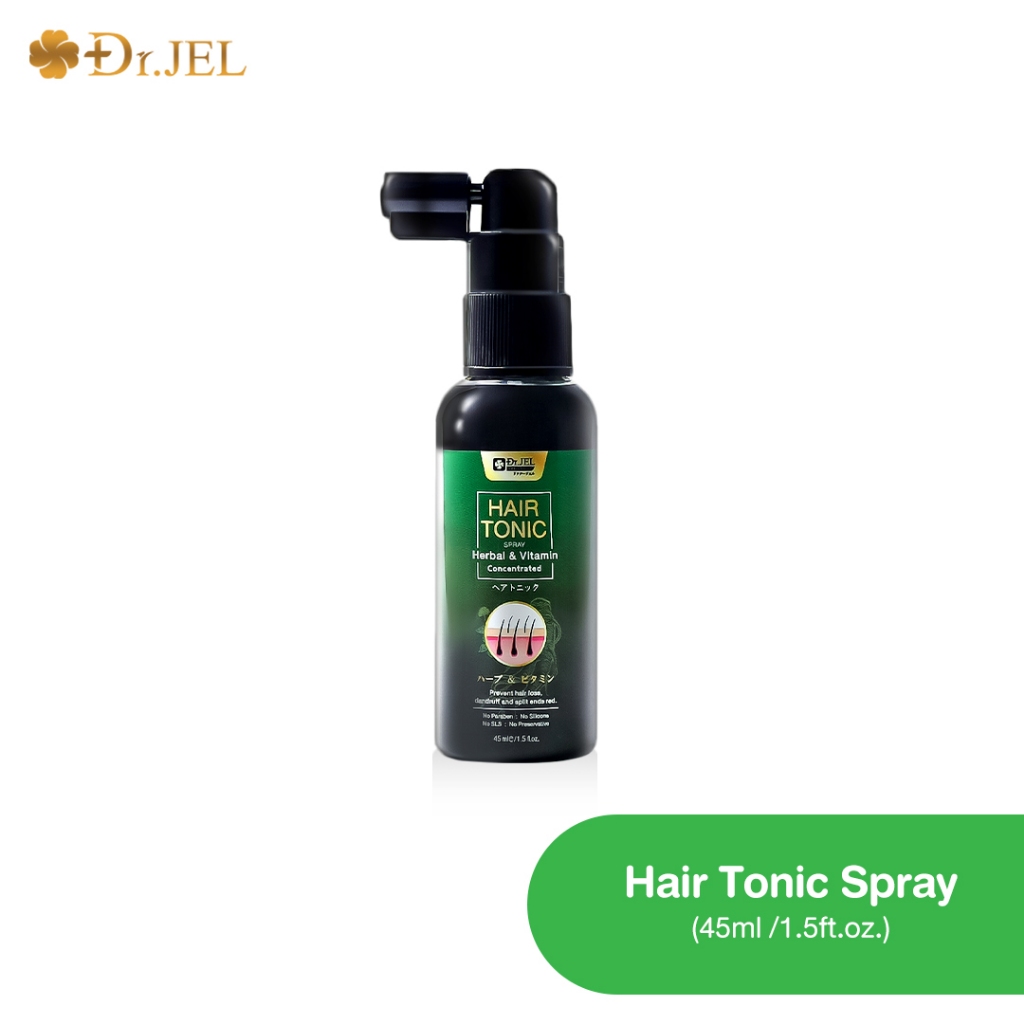 พร้อมส่ง ของแท้ Dr.Jel Hair tonic สเปย์ เซรั่มบำรุงหนังศีรษะ ปลูกผม หนวด เครา บำรุงรากผม