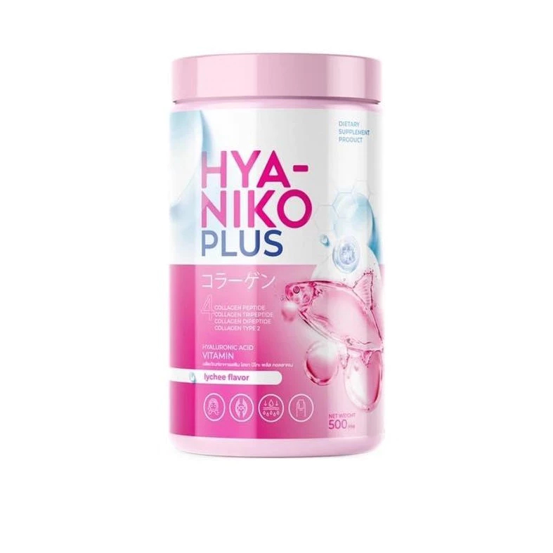 (1กระปุก) ไฮยานิโกะ คอลลาเจน Hya Niko Plus Collagen