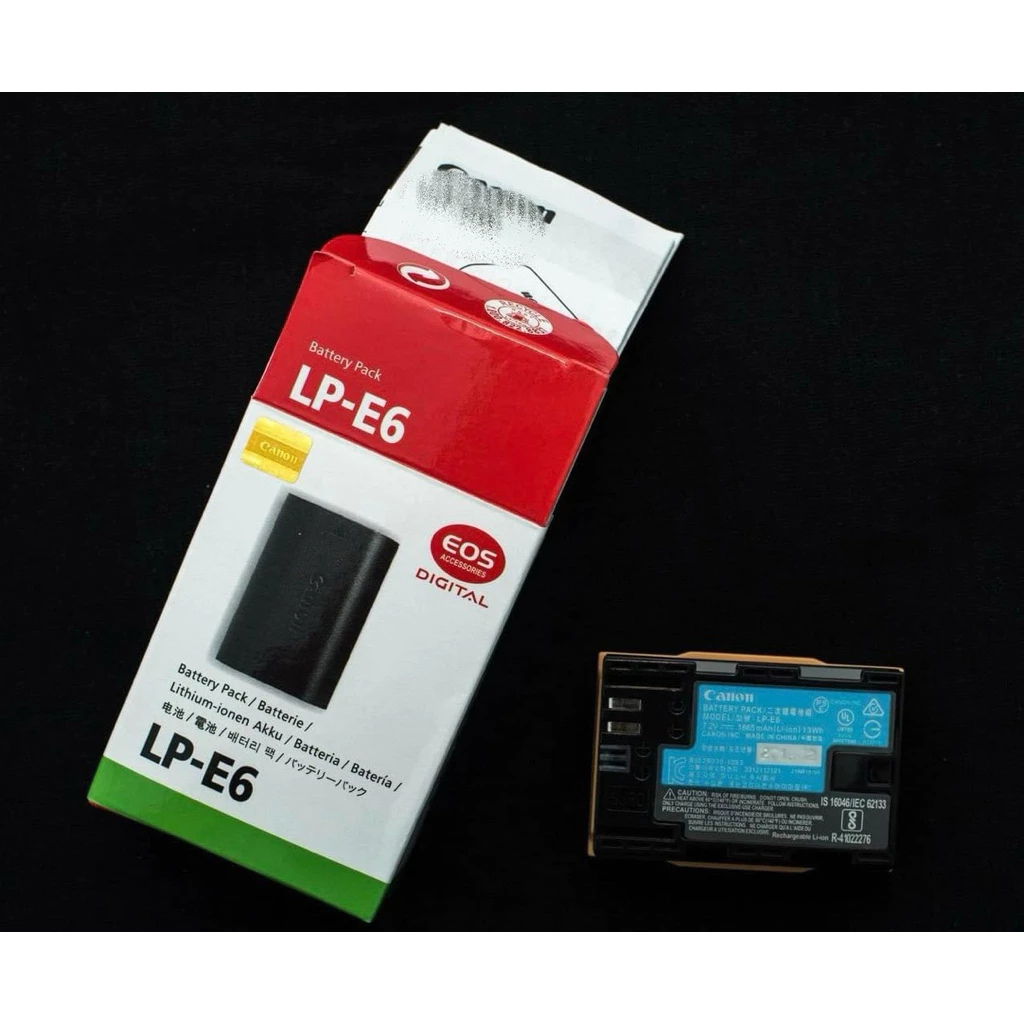 แบตเตอรี่ Canon LP-E6 แท้ 100% (สินค้าพร้อมส่ง)