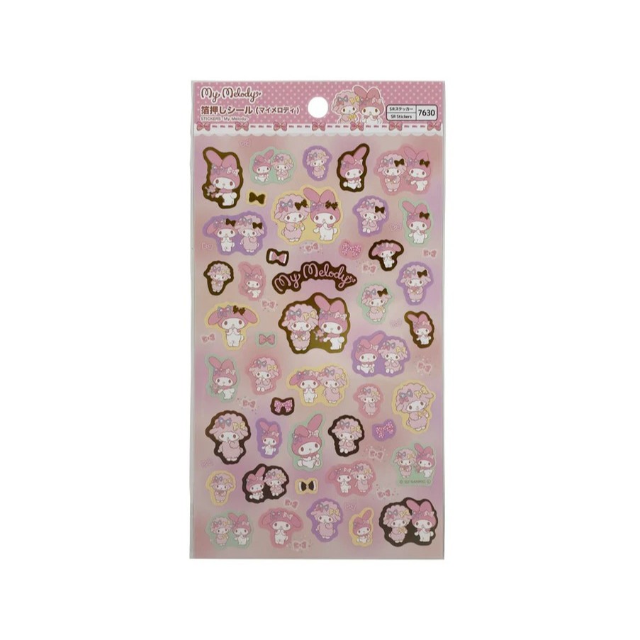 DAISO Foil-stamped sticker (My Melody)