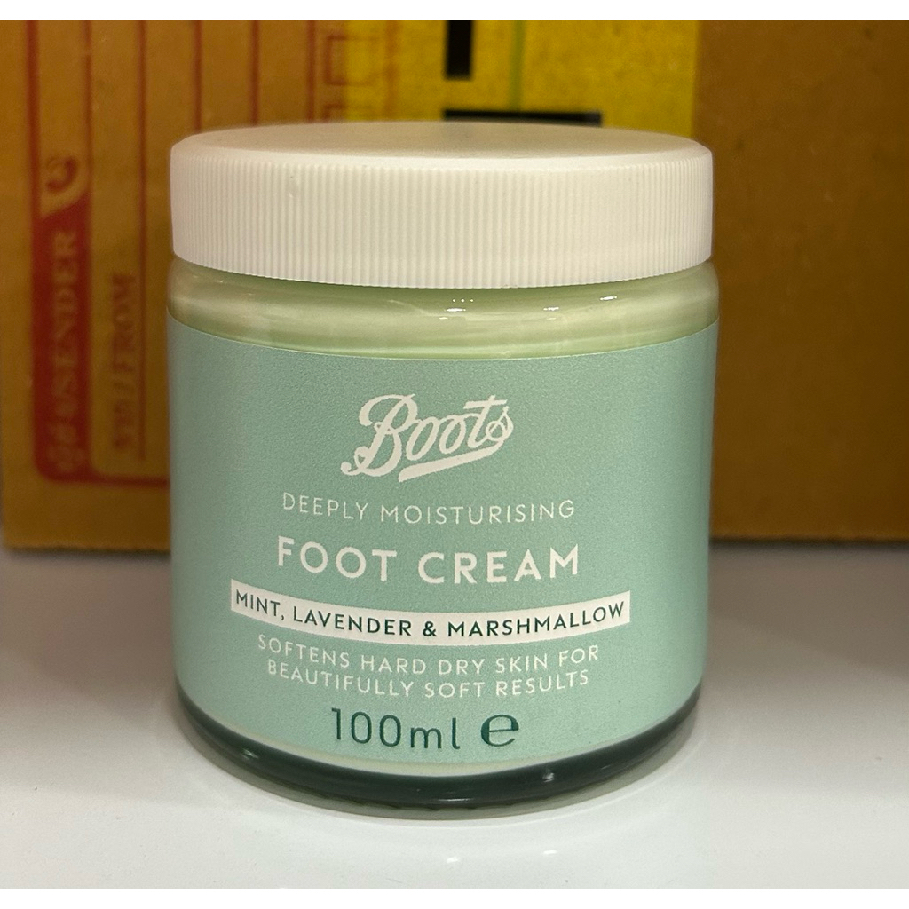 มือ 1 แท้💯 มีของ ตัดรอบ 11.00นทุกวัน (100 ml exp 2028) บู๊ทส์ ดีพ มอยส์เจอไรซิ่ง ฟุตครีม บำรุงเท้า แท้💯