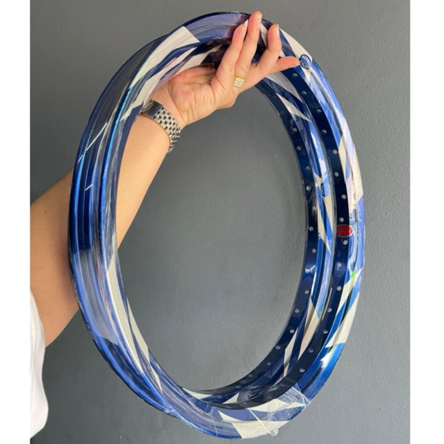 วงล้อ Akront น้ำเงิน สายฟ้า Motorcycle มอเตอร์ไซค์