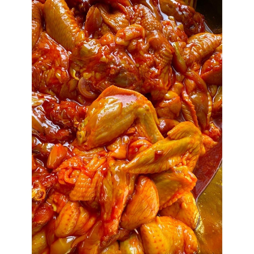อร่อยพร้อมส่ง ผงหมักไก่ย่างแดงปรุงรสสำเร็จรูป ผงหมักยายปู ขนาด 60 กรัม หมักได้ 1 กิโล - รูปที่ 3