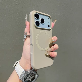 เคสซิลิโคลนนิ่ม Magnetic Case For iPhone 15 14 13 12 11 Promax Pro Plus Air เคสไอโฟน เคสกันกระแทก