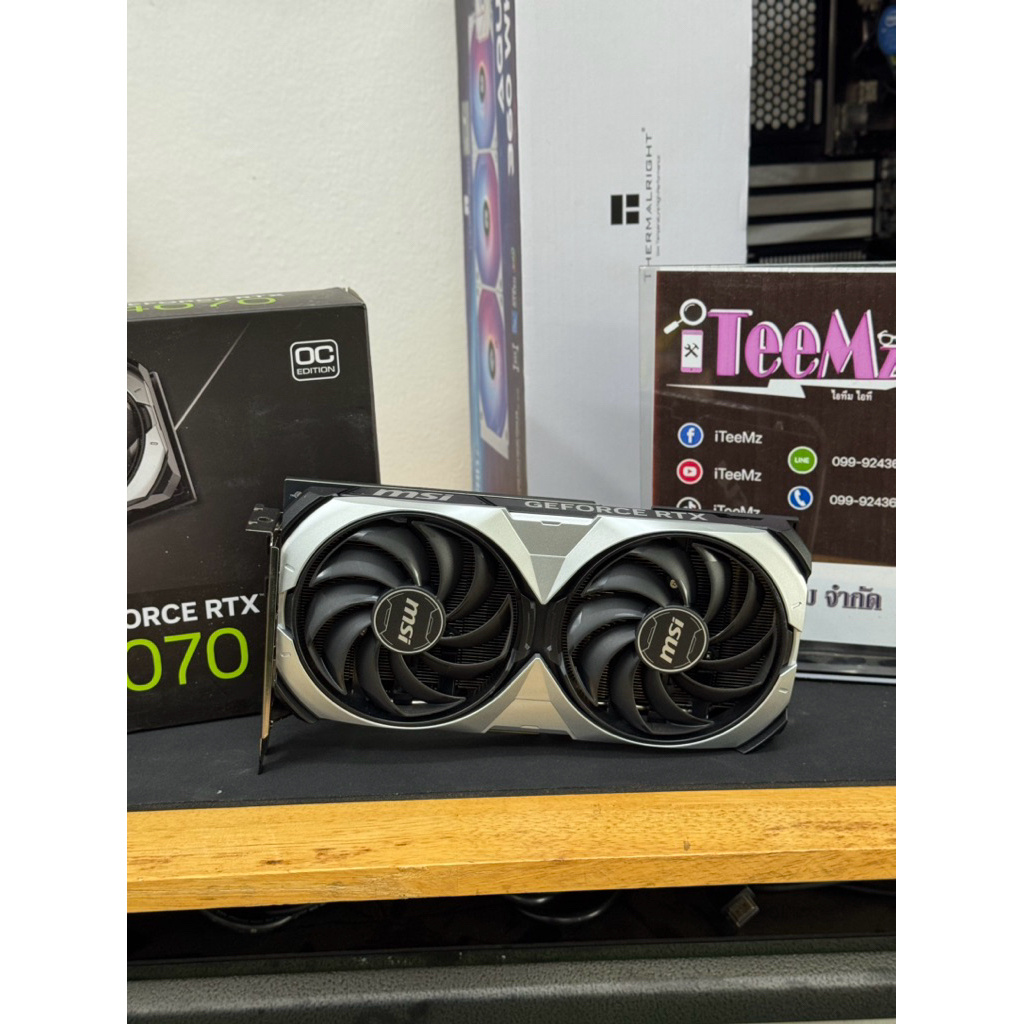 RTX4070 Msi Ventus สภาพสวยมากกกก ประกัน ihave 1 ปี