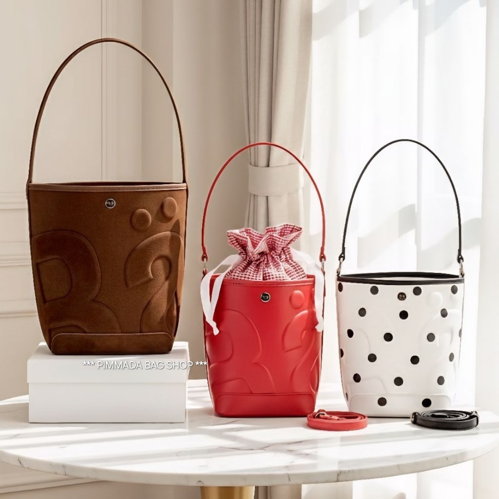 🌈พร้อมส่ง RALLY The Bag Picnic (Limited) กระเป๋าทรงถัง​ ​กระเป๋าถือ-สะพายข้าง​