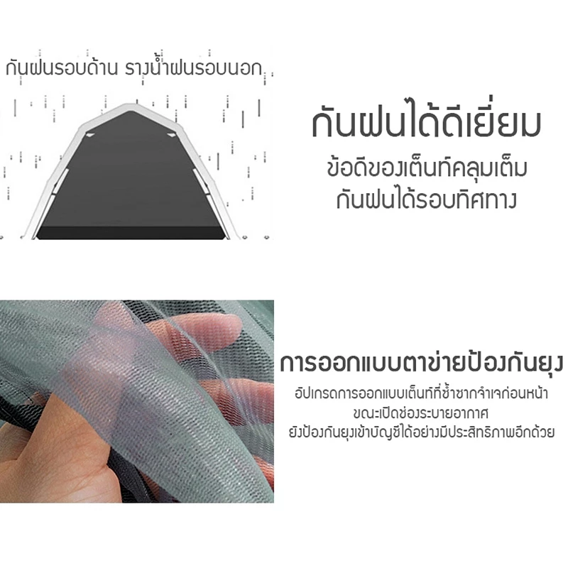 เต็นท์แคมป์ปิ้งกางอัตโนมัติ สำหรับ 2-4 คน thumbnail 6