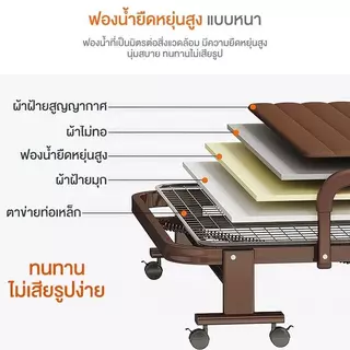 CT เตียงพับ เตียงเดี่ยว พับเก็บได้ เตียงนอนพับได้ อเนกประสงค์ เหมาะสำหรับนอนกลางวัน ใช้งานในออฟฟิต