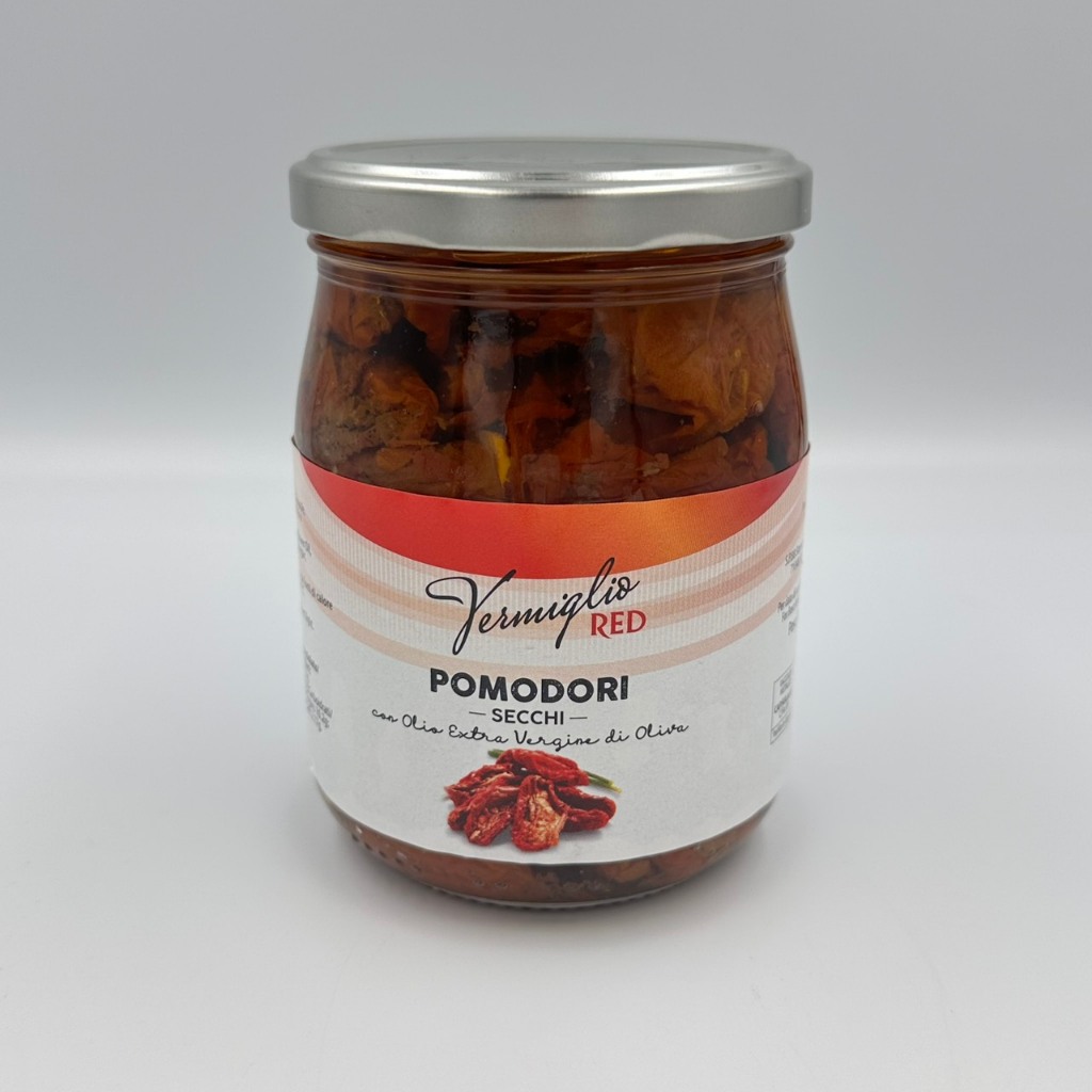 Fiordelisi Italian Sun Dried Tomatoes in Sunflower Oil - Vermiglio RED, 530g