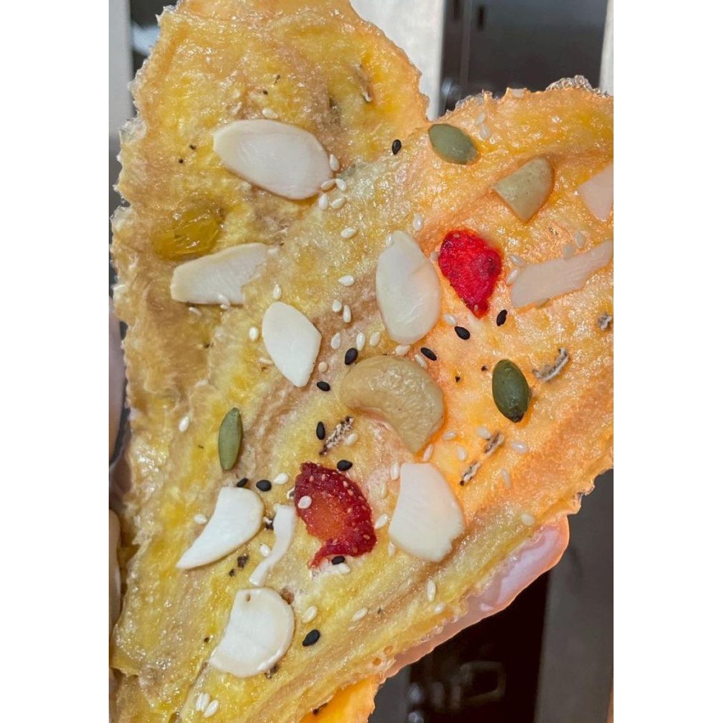 กล้วยอบธัญพืชเพื่อสุขภาพ