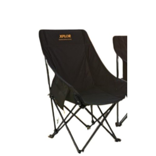 HomePro เก้าอี้สนาม  XPLOR 60x90CM สีดำ แบรนด์ SPRING