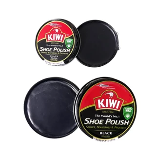 กีวี KIWI ขี้ผึ้งขัดรองเท้า กีวี่ ตลับเล็ก 45mL / ตลับใหญ่ 100mL / แปรงขัดรองเท้า