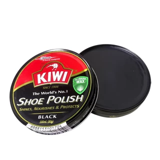 กีวี KIWI ขี้ผึ้งขัดรองเท้า กีวี่ ตลับเล็ก 45mL / ตลับใหญ่ 100mL / แปรงขัดรองเท้า