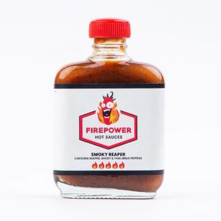 Limited Item!❤️‍🔥 Smoked Carolina Reaper Hot Sauce - Very High Heat - 85ml ซอสพริกแคโรไลน่า รีพเปอร์ เลเวล5 เผ็ดมาก